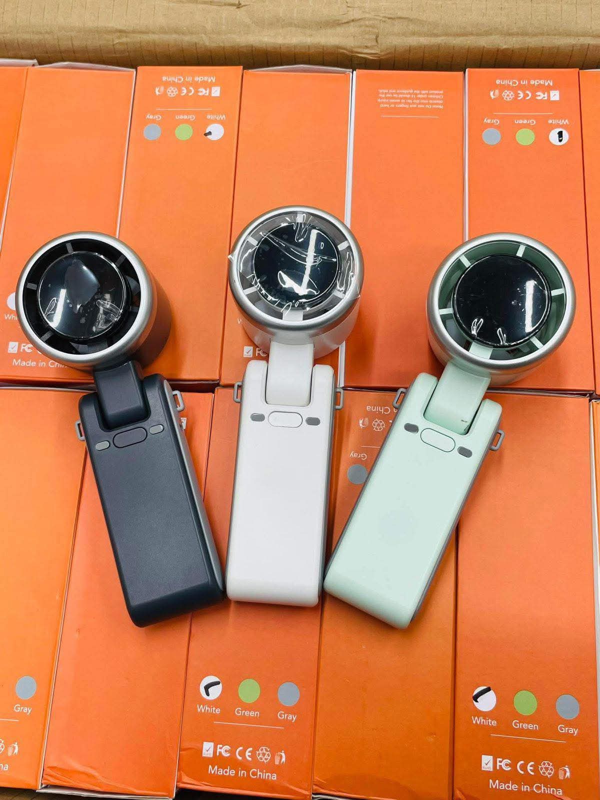 Mini Handheld Fan Hand Fan Super Strong wind, 2026 Upgrade 5-Speed Adjustable Hand Fan with USB Rechargeable 9000mAh Battery, Portable Handheld Fan - Ideal for Travel/Outdoor/Home